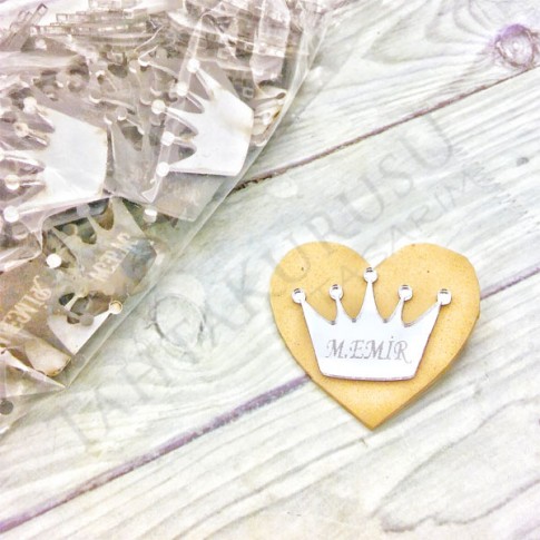 Pleksi ayna lazer kesim Taç